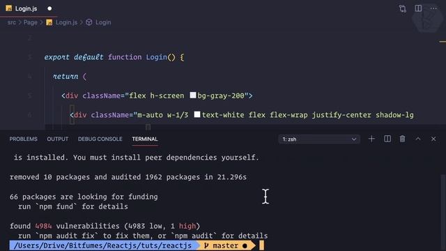 59 ReactJS basics - create Login Form смотреть онлайн