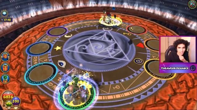 Wizard101 Cosmic (140) Death PvP: SACRIFICE Spamming With BULWARK! смотреть онлайн