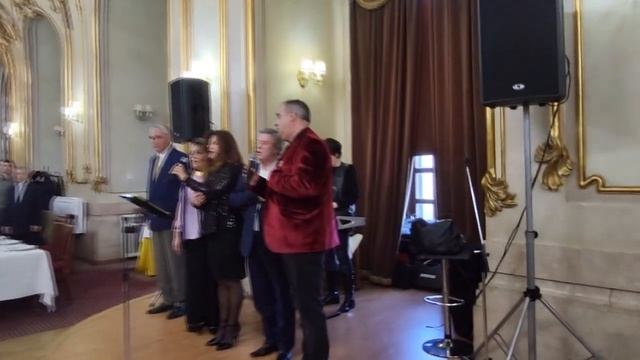 Imagini de la C. M. N. unde a fost sărbătorită Ziua Intendenței Armatei Române, cu 134 de invitați. смотреть онлайн