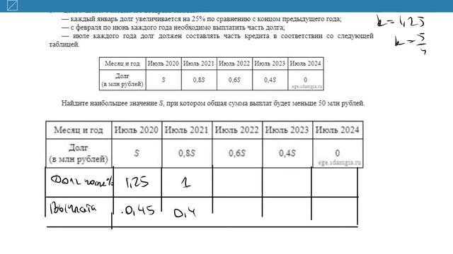 ЕГЭ Математика Задание №15#526017 смотреть онлайн