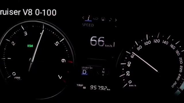 Toyota land cruiser V8 0-100 смотреть онлайн