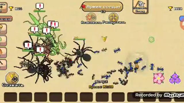 Муравьи подъехали!!! Pocket ants симулятор колонии. смотреть онлайн