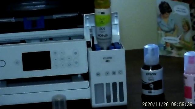 Epson Eco Tank ET 2760 Mulit Function Printer Scanner Copier and Fax Unboxing Setup and Review смотреть онлайн