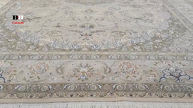 ??? Персидский ковер Isfahan с медальоном - BB Carpets