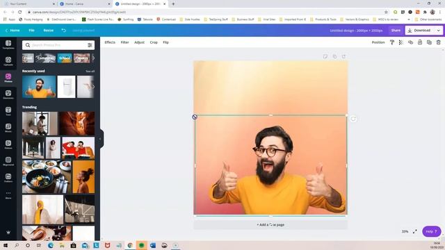 How To Add A Shadow To Images Using Canva : Canva Tutorials For Beginners смотреть онлайн