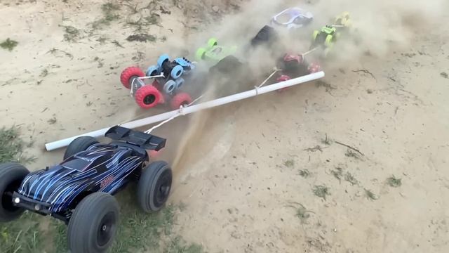 JLB Cheetah RC Car vs 20 RC Cars | Remote Control Car | RC Car смотреть онлайн