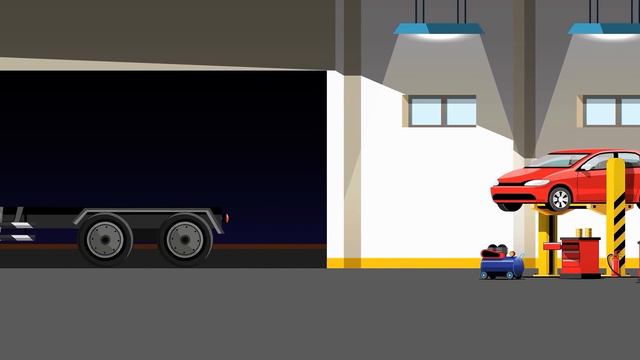 The Bear Garage Repair Motorbikes. Мультик для детей