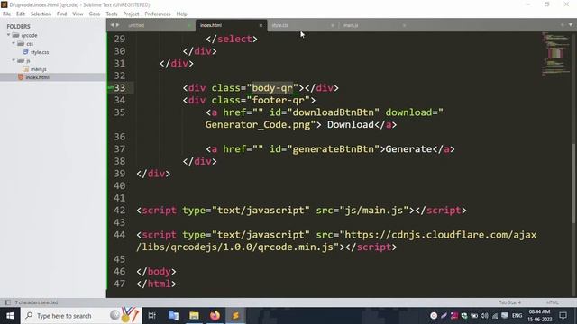 How to Create Simple QR Code Generator and Download in JavaScript смотреть онлайн