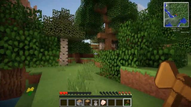 Lp Реальный Minecraft #1 - Строим хату, Выживаем как можем. смотреть онлайн