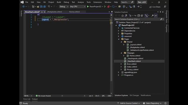 Setup your default Index page, Home page or Landing page in Razor Pages - (Video 5 ) смотреть онлайн