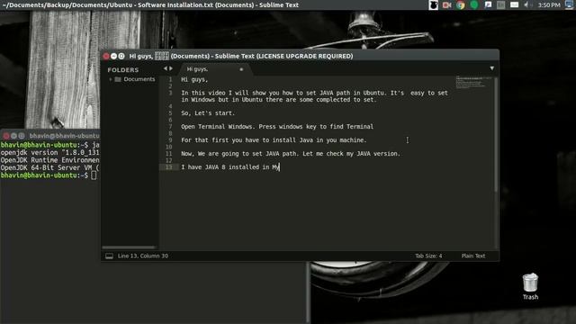 How to set JAVA_PATH & JAVA_HOME in Ubuntu or Linux смотреть онлайн