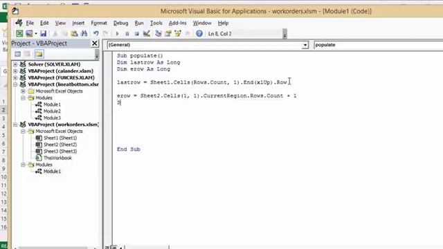 Create A VBA Macro To Copy Data To Other Sheet