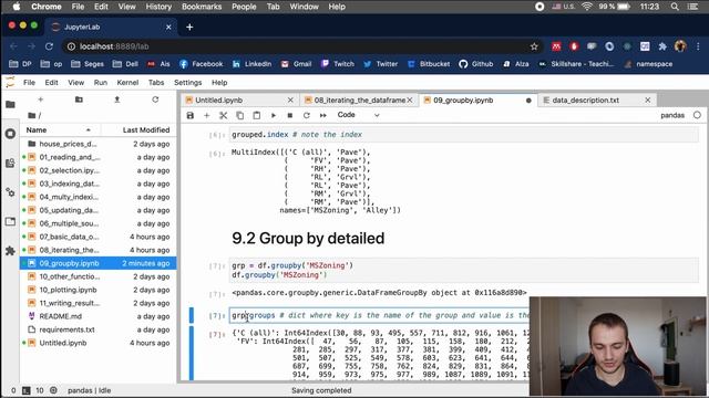 L39 Python Machine Learning Course | Pandas group by смотреть онлайн