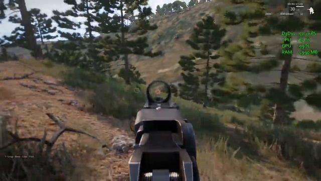 GeForce GTX 1050 ti -- Intel Core i3-4160 -- Arma 3 FPS test смотреть онлайн