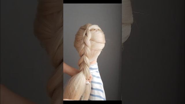 Как заплести прическу колосок?Прическа для девочек/Hairstyle for girl смотреть онлайн