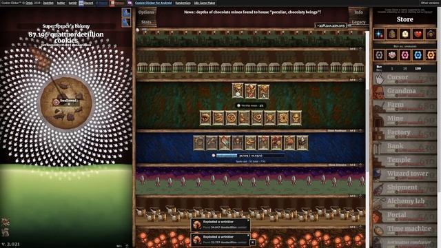 Cookie Clicker 600 Billion Prestige Part 2: NEW UPDATE!! смотреть онлайн