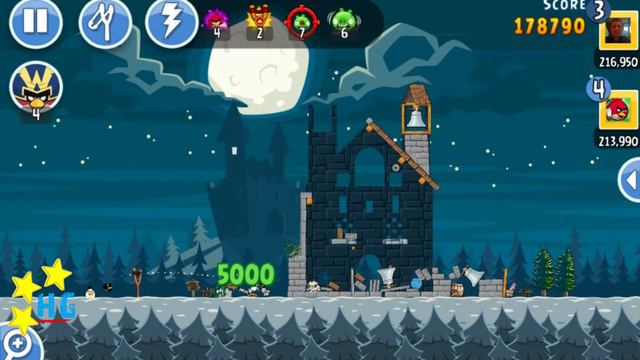 Angry Birds Friends - Halloween Tournament Week 179 Level 1 смотреть онлайн