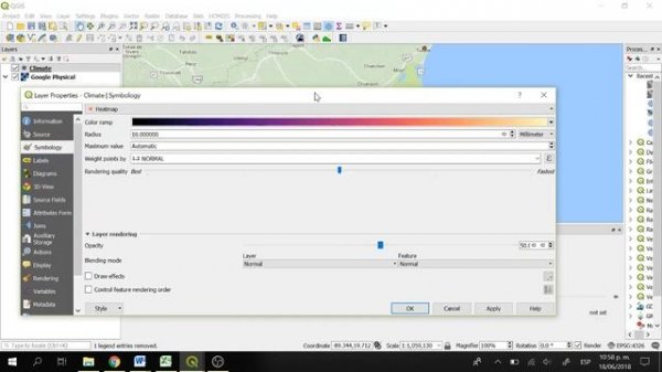 How to visualize time series in QGIS 3.0 with the Time Manager Plugin - Tutorial