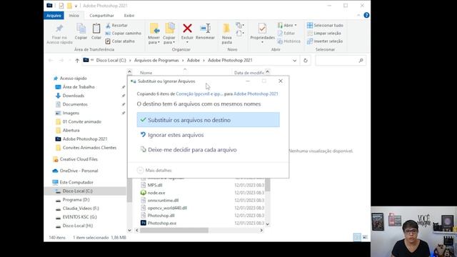 ERRO AO ABRIR O PHOTOSHOP | RESOLVIDO 2023 | ERRO 0xc0000142 смотреть онлайн
