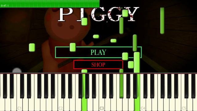 Piggy Roblox Menu Theme Soundtrack Music Song Piano Cover + ⬇️SHEET⬇️ смотреть онлайн