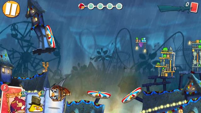 Angry Birds 2 PC (Windows 11) King Pig Panic (KPP) with Bubbles for extra Hal card (April 21, 2023) смотреть онлайн