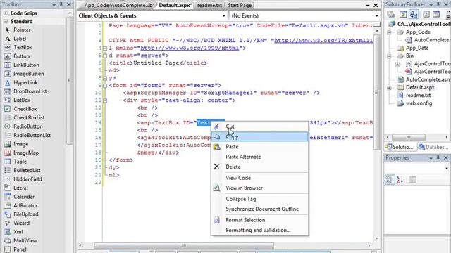 Webcast asp.net the codeless way telerik ajax AutoComplete смотреть онлайн
