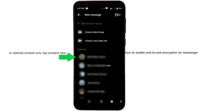 how to enable end-to-end encryption in messenger conversation Facebook Messenger app on mobile смотреть онлайн