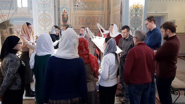 “Достойно есть” распев царя Феодора, (обраб. М. Осоргина, Н. Кедрова (сына)) Рег. Екатерина Артюхова смотреть онлайн