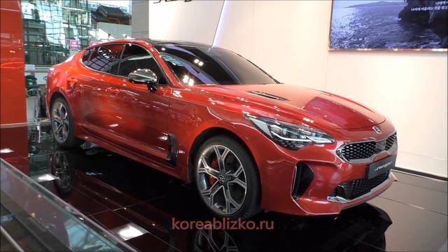 Kia Stinger/ Киа Стингер. Новинка 2018 года на внутреннем рынке Кореи. смотреть онлайн