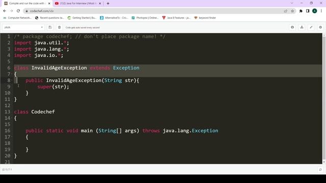 Difference Between Throw and Throws Keyword In Java | Java Important Interview Questions | Part - 3 смотреть онлайн