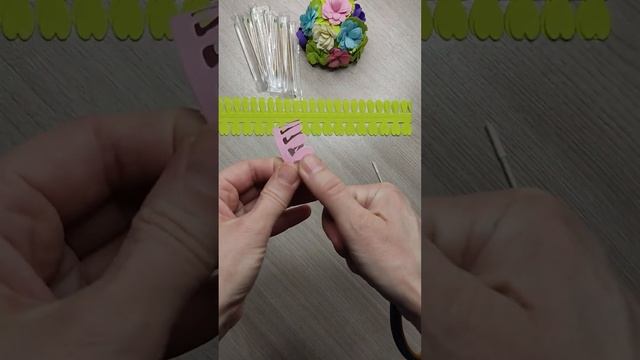 Букет цветов Из Бумаги. Быстро. Поделка 3д смотреть онлайн