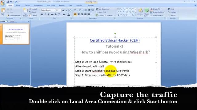 Wireshirk Tutorial | HTTP Post Data capture смотреть онлайн