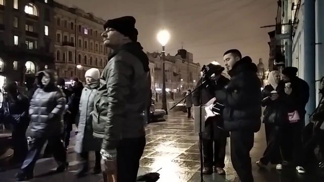 УЛИЧНЫЕ МУЗЫКАНТЫ ПИТЕРА,ZOFA (12) 3.02.24. смотреть онлайн