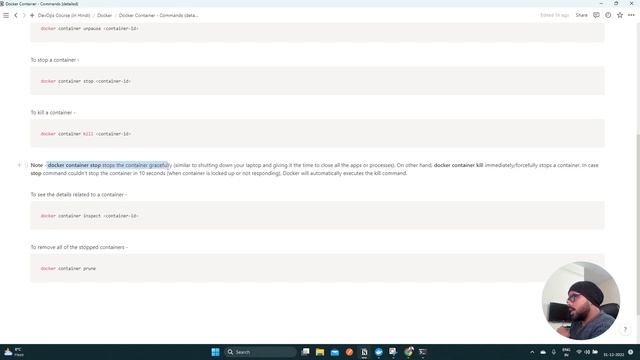Important Docker Container commands in Hindi смотреть онлайн