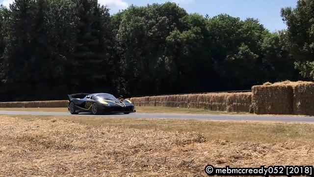 Ferrari FXX-K Evo, FXX Evo & 599XX V12 Sound | Goodwood Festival of Speed 2018 смотреть онлайн