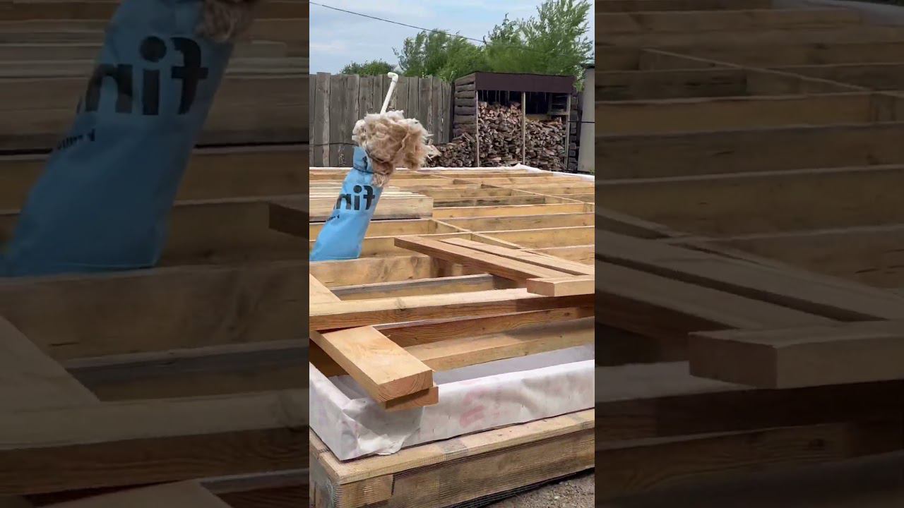 Этап подготовки стоек каркасныйдом домсвоимируками оренбург