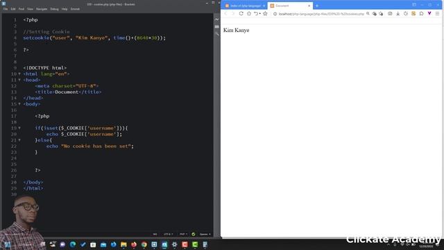 042 - PHP COOKIES Variable | PHP Tutorial for Beginners Full Course смотреть онлайн