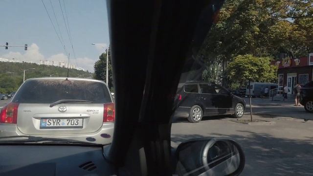 Chisinau, Кишинев 2020, Едем на такси на Чеканы через Центр, Старую почту, Рышкановку. смотреть онлайн
