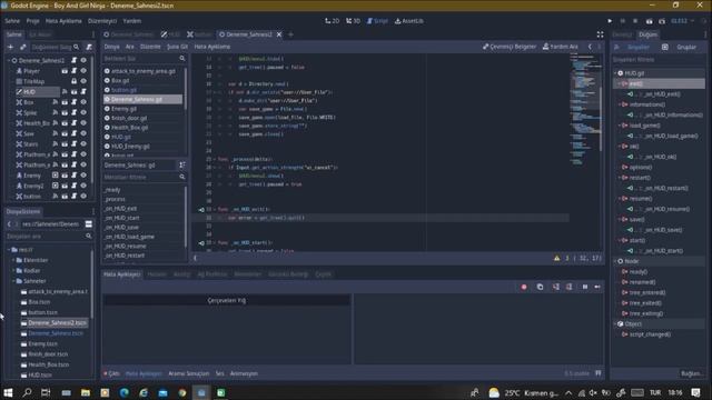 Godot Engine Ders 21 Menü Yapımı BAGN Boy and Girl Ninja смотреть онлайн