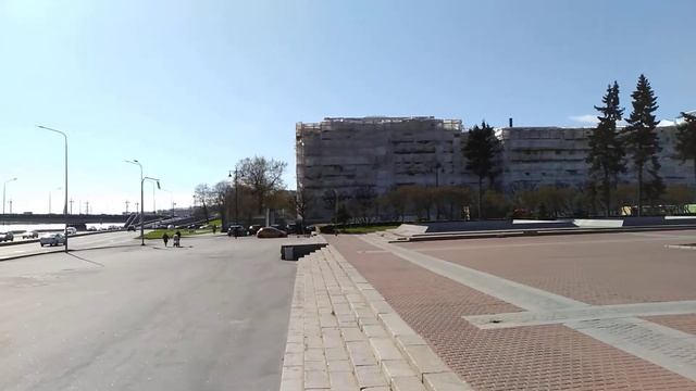 СПб - памятник Ленину у Финляндского вокзала, Арсенальная набережная смотреть онлайн