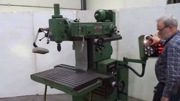 Milling machine Mikron WF3SA demonstrated