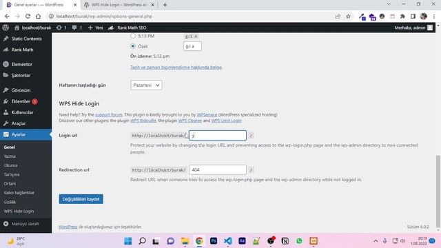 Wordpress Admin Panel Yolunu Değiştirme [URL DEĞİŞTİRME] смотреть онлайн