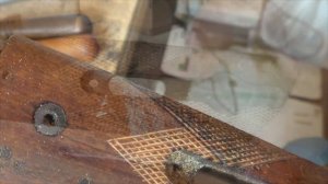 Реставрация комплекта для ружья ИЖ-12. Насечка (checkering) своими руками. Тонировка и пропитка.