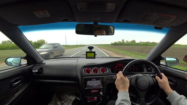 ?TOYOTA CHASER ?. Tourer.V? Замеры от 0-100км/ч!!! смотреть онлайн