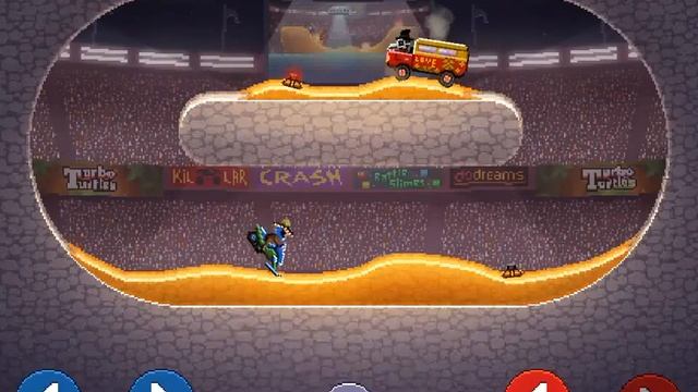 Drive Ahead! Replay: Снегоход vs. Хиппи-рафик. смотреть онлайн