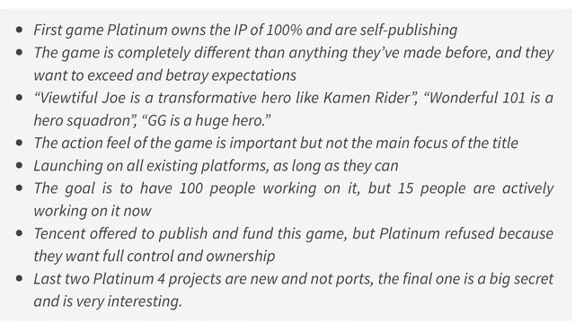 PlatinumGames REVEALS Project G.G. + More смотреть онлайн