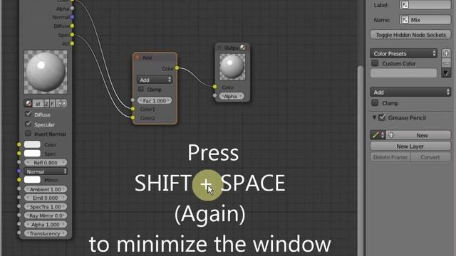Make a Shiny texture for opensim & SL with Blender with nodes -Bake texture with specularity смотреть онлайн