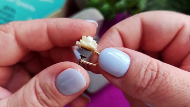 СЕРЬГИ НА ВИНТАХ WINARD, ПОЗОЛОТА, СЛОНОВАЯ КОСТЬ, ВИНТАЖ смотреть онлайн