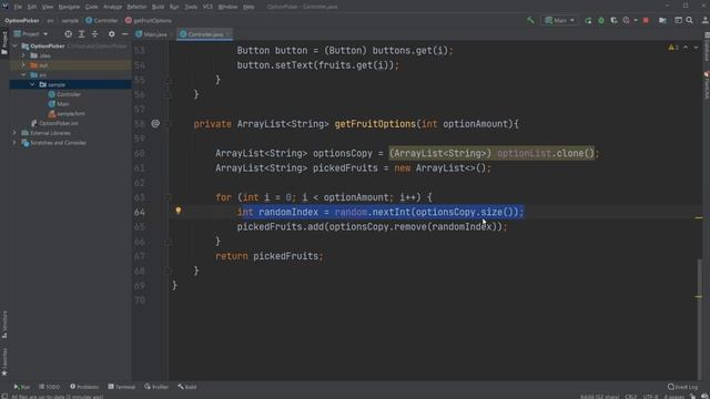 JavaFX and Scene Builder - Option Picker смотреть онлайн
