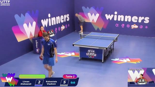 WINners CUP table 2 13.11 Liman Aleksandr - Kolomiets Vladimir 21:45 смотреть онлайн